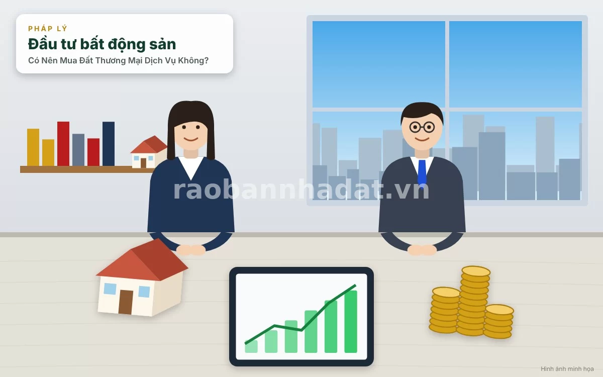 Có Nên Mua Đất Thương Mại Dịch Vụ Không? Rủi Ro Pháp Lý Và Bí Quyết Đầu Tư Sinh Lời