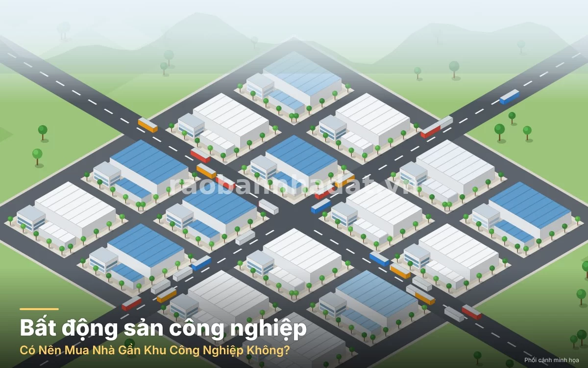 Có Nên Mua Nhà Gần Khu Công Nghiệp Không? Tiềm Năng Đầu Tư Và Rủi Ro Cần Biết