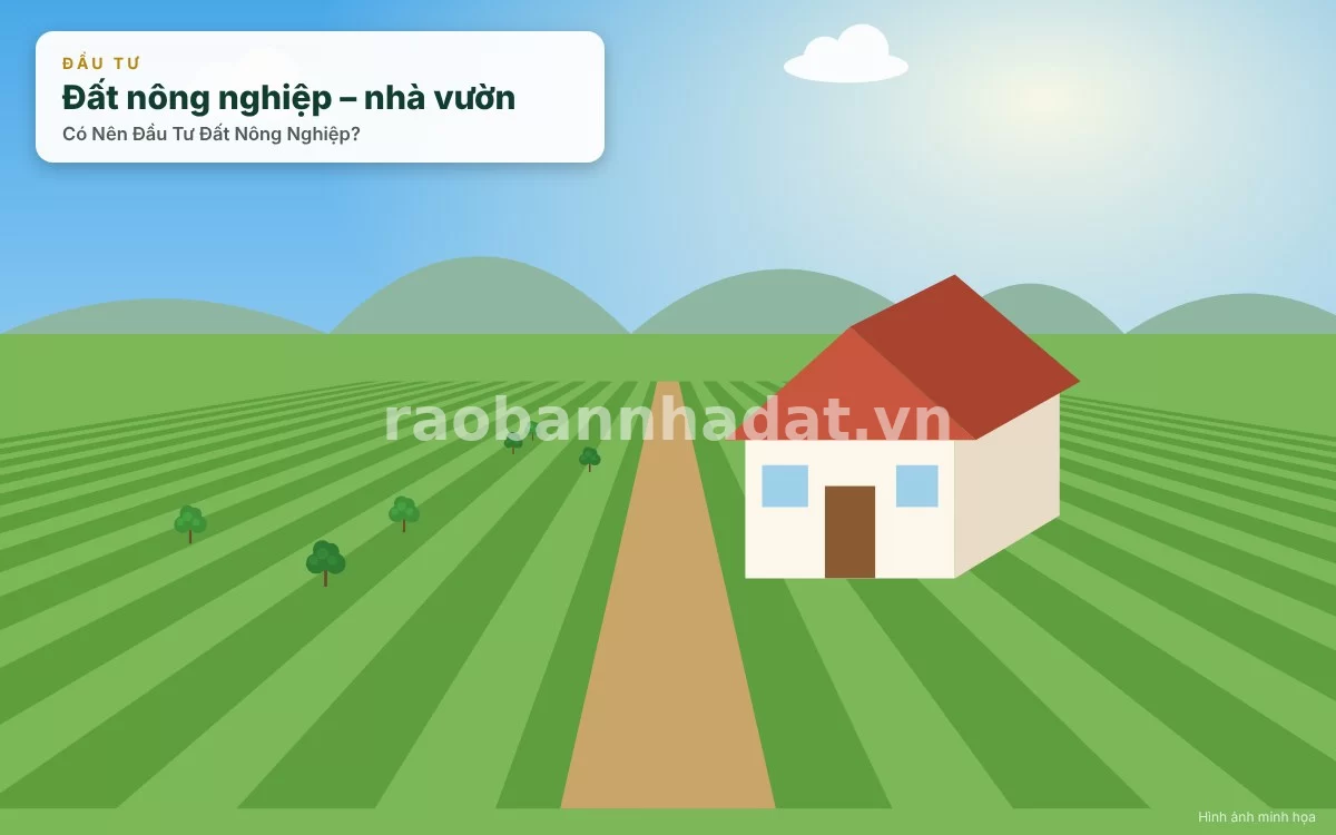 Có Nên Đầu Tư Đất Nông Nghiệp? Phân Tích Cơ Hội, Rủi Ro Và Chiến Lược Sinh Lời Bền Vững