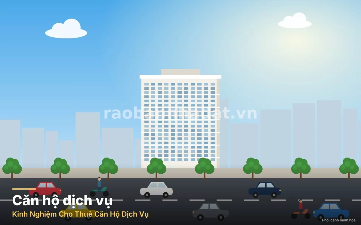 Kinh Nghiệm Cho Thuê Căn Hộ Dịch Vụ: Bí Quyết Kinh Doanh Sinh Lời Bền Vững