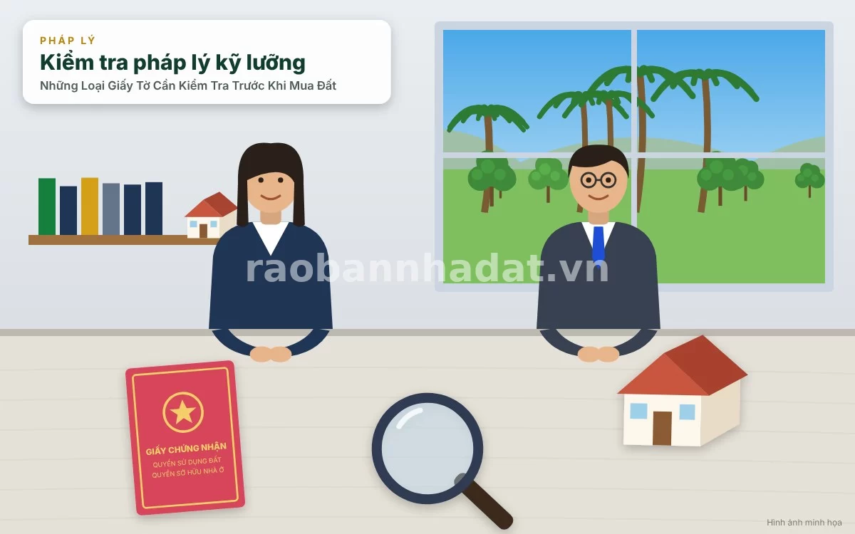 Những Loại Giấy Tờ Cần Kiểm Tra Trước Khi Mua Đất: Cẩm Nang Pháp Lý Toàn Diện Cho Nhà Đầu Tư
