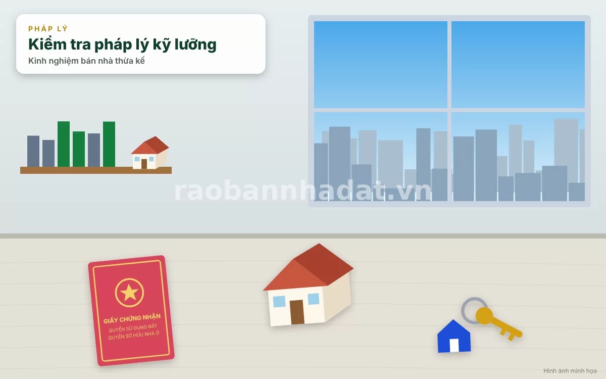 Kinh nghiệm bán nhà thừa kế: Thủ tục pháp lý và những lưu ý quan trọng cần biết