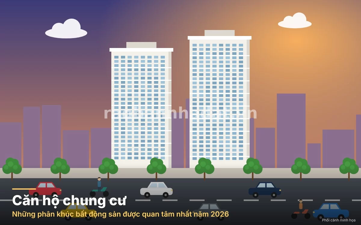 Những phân khúc bất động sản được quan tâm nhất năm 2026: Tiêu điểm dòng tiền và giá trị thực