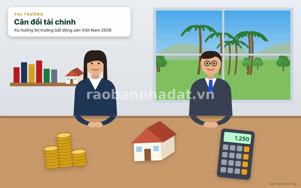 Xu hướng thị trường bất động sản Việt Nam 2026: Toàn cảnh và Cơ hội đầu tư