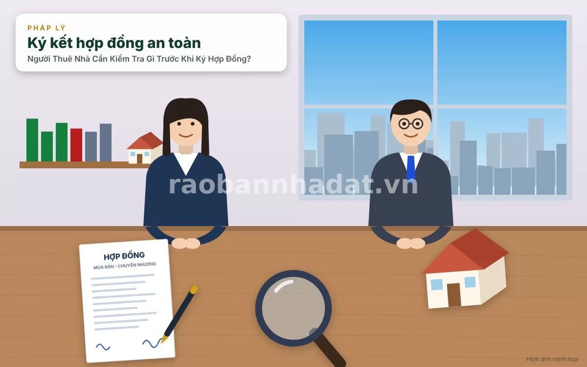 Người Thuê Nhà Cần Kiểm Tra Gì Trước Khi Ký Hợp Đồng? Cẩm Nang Phòng Tránh Rủi Ro