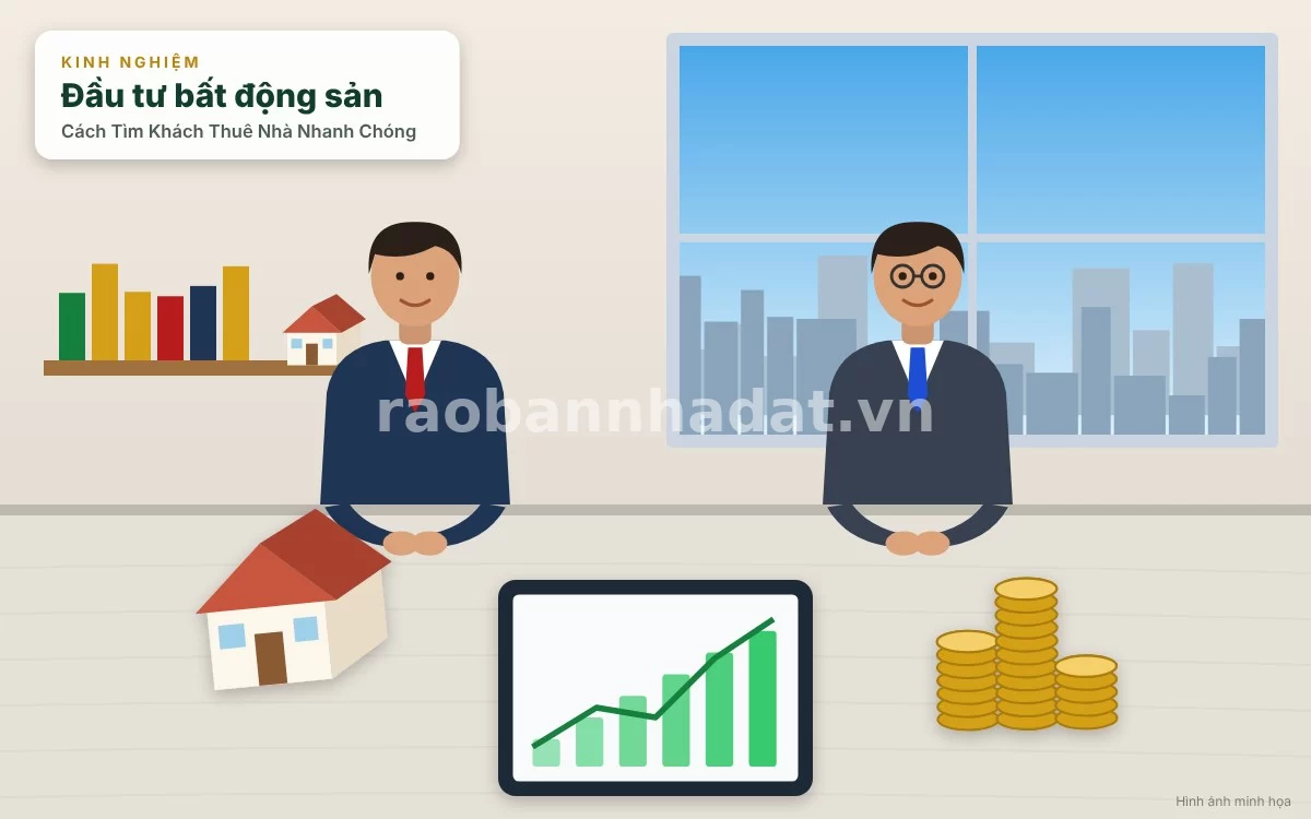 Cách Tìm Khách Thuê Nhà Nhanh Chóng: Bí Quyết Lấp Trống Bất Động Sản Hiệu Quả