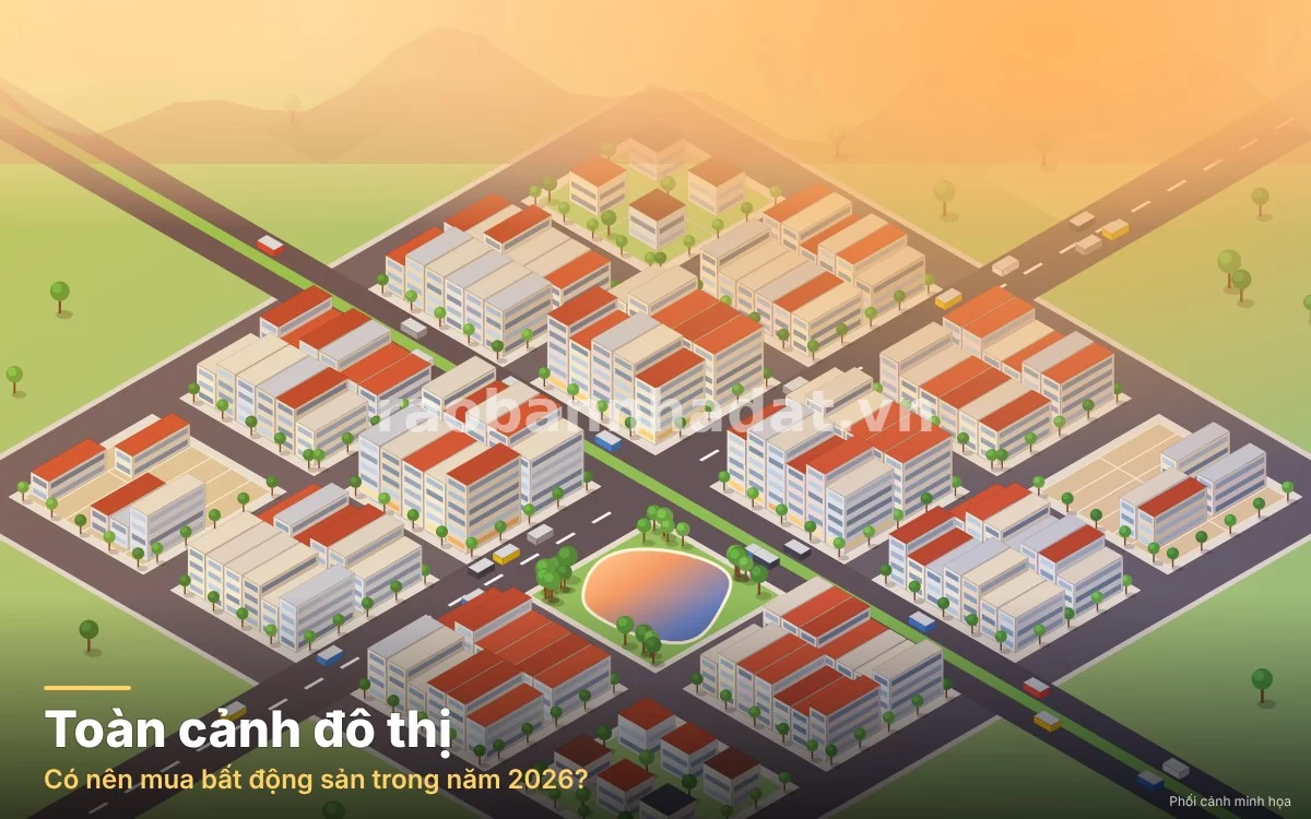 Có nên mua bất động sản trong năm 2026? Góc nhìn toàn diện cho nhà đầu tư