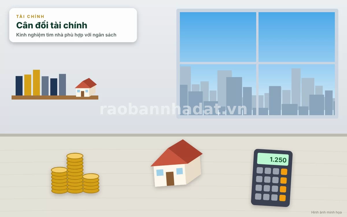 Kinh nghiệm tìm nhà phù hợp với ngân sách: Chiến lược cân đối tài chính tối ưu