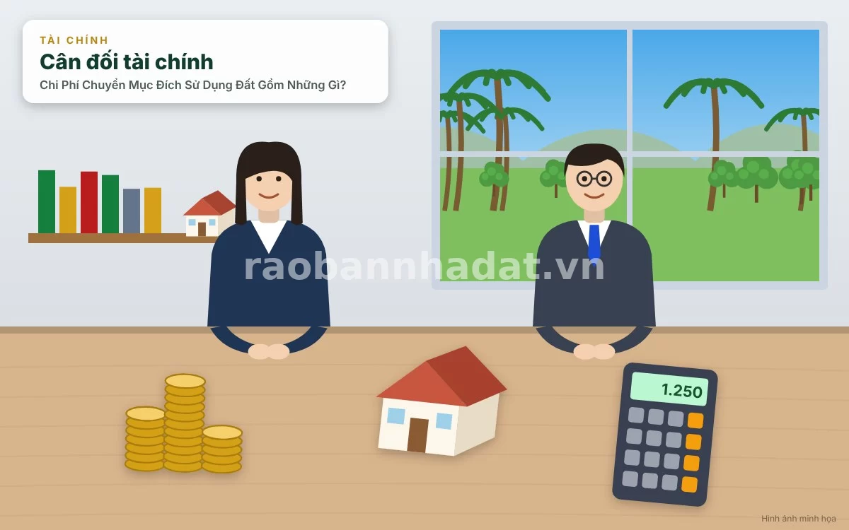 Chi Phí Chuyển Mục Đích Sử Dụng Đất Gồm Những Gì? Cẩm Nang Dự Toán Tài Chính Chi Tiết