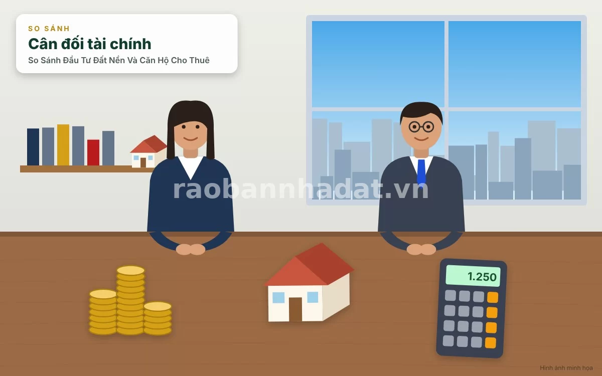 So Sánh Đầu Tư Đất Nền Và Căn Hộ Cho Thuê: Kênh Nào Tối Ưu Hóa Dòng Tiền Và Tăng Trưởng Tài Sản?