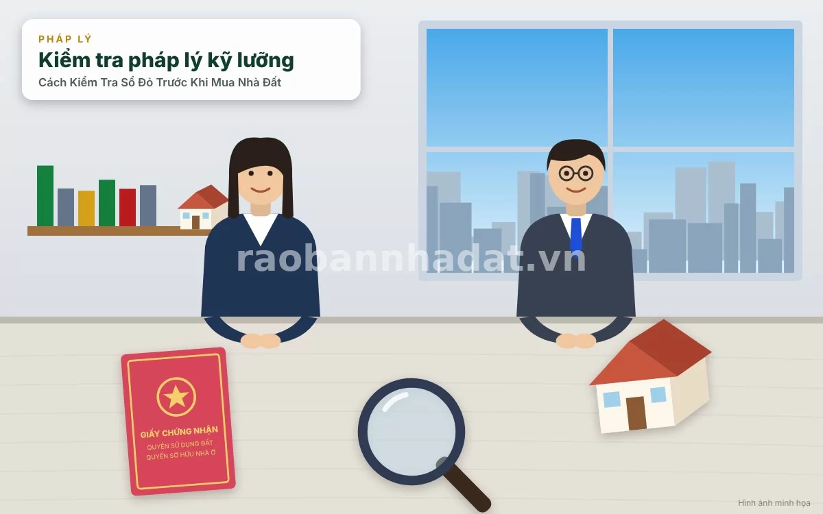 Cách Kiểm Tra Sổ Đỏ Trước Khi Mua Nhà Đất: Cẩm Nang Vàng Phòng Tránh Sổ Giả Và Quy Hoạch