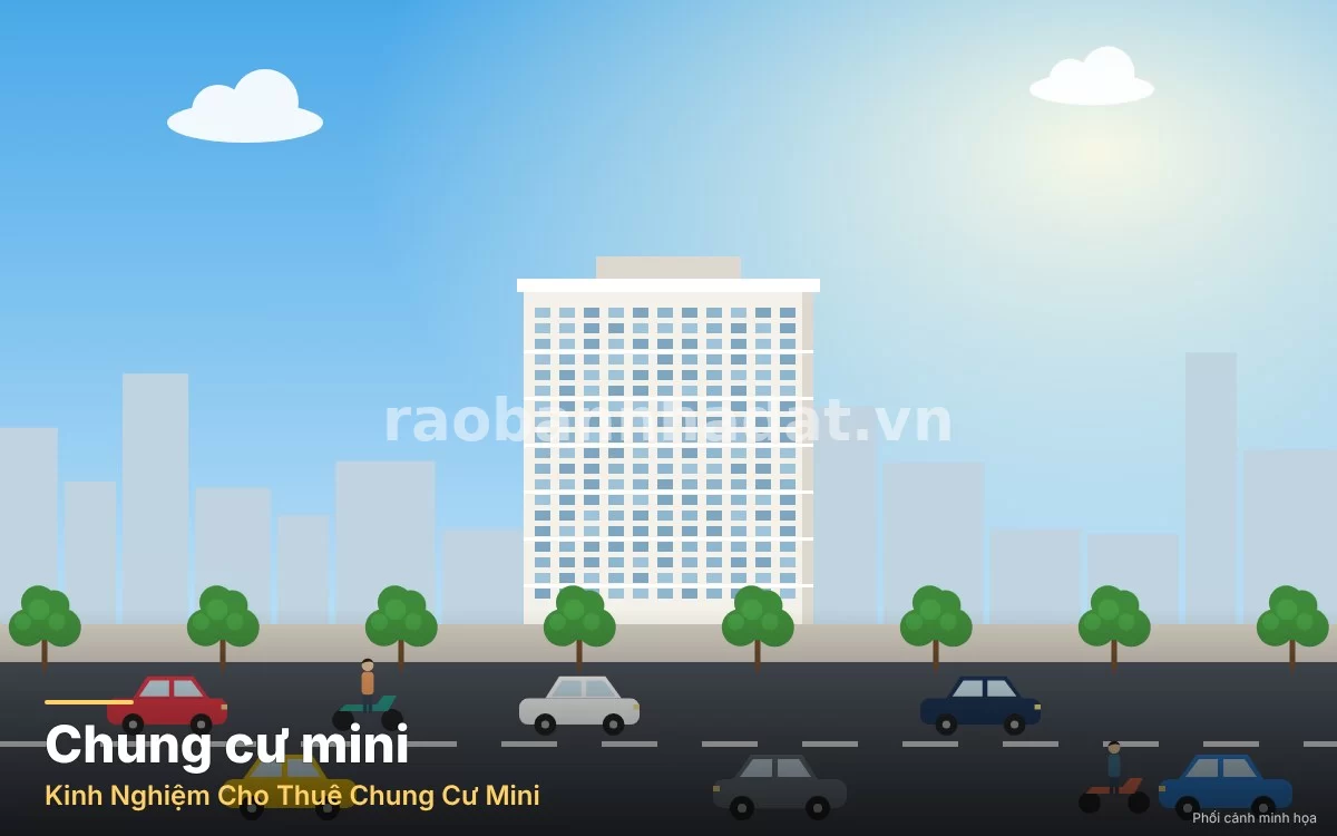 Kinh Nghiệm Cho Thuê Chung Cư Mini: Mô Hình Đầu Tư Dòng Tiền Lợi Nhuận Cao