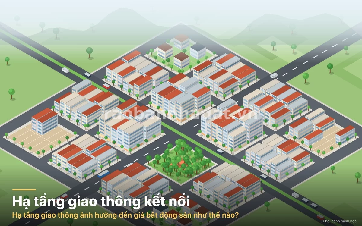 Hạ tầng giao thông ảnh hưởng đến giá bất động sản như thế nào?