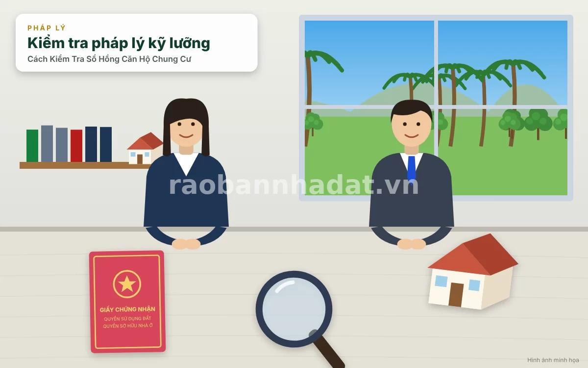 Cách Kiểm Tra Sổ Hồng Căn Hộ Chung Cư: Cẩm Nang Vàng Phòng Tránh Rủi Ro Pháp Lý