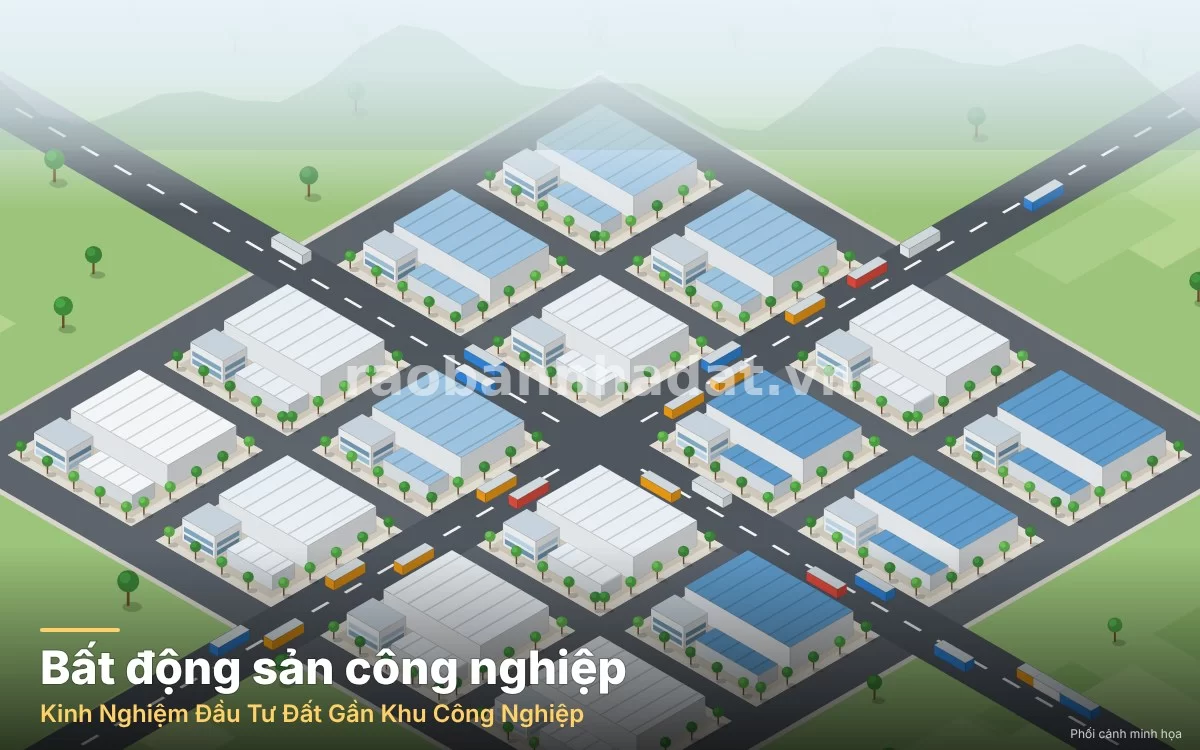 Kinh Nghiệm Đầu Tư Đất Gần Khu Công Nghiệp: Bí Quyết Đón Đầu Dòng Tiền Và Sinh Lời Bền Vững