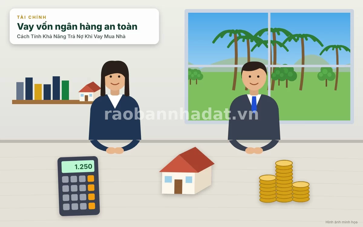 Cách Tính Khả Năng Trả Nợ Khi Vay Mua Nhà: Công Thức Chuẩn Xác Và Bí Quyết Quản Trị Dòng Tiền