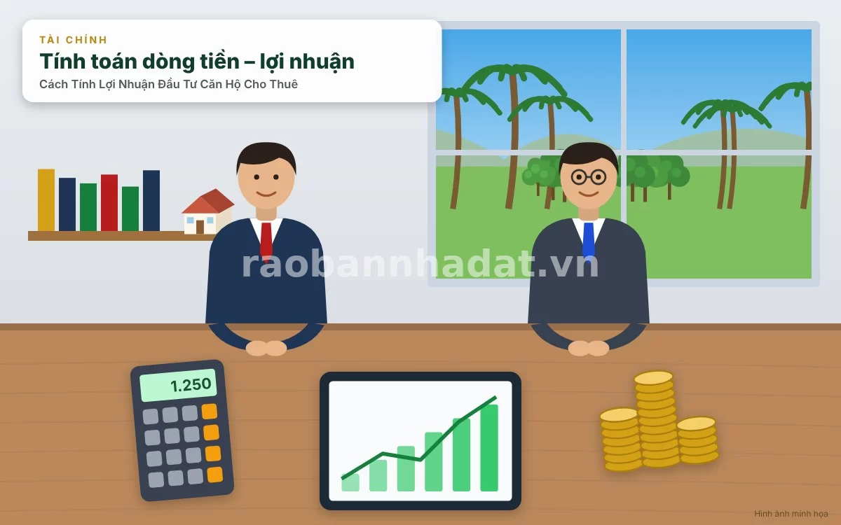 Cách Tính Lợi Nhuận Đầu Tư Căn Hộ Cho Thuê: Công Thức Chuẩn Và Bí Quyết Tối Ưu Dòng Tiền