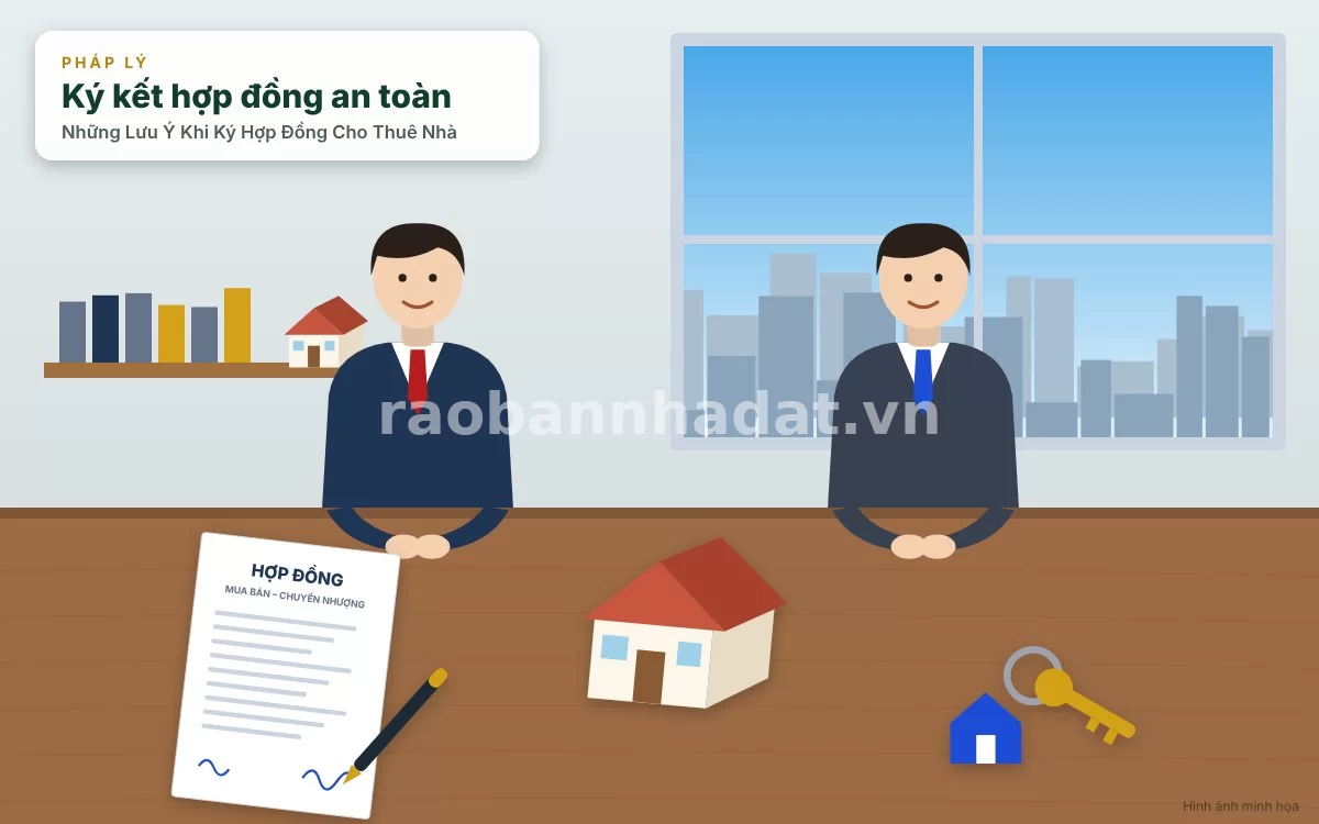 Những Lưu Ý Khi Ký Hợp Đồng Cho Thuê Nhà: Cẩm Nang Pháp Lý An Toàn Cho Chủ Nhà Và Khách Thuê