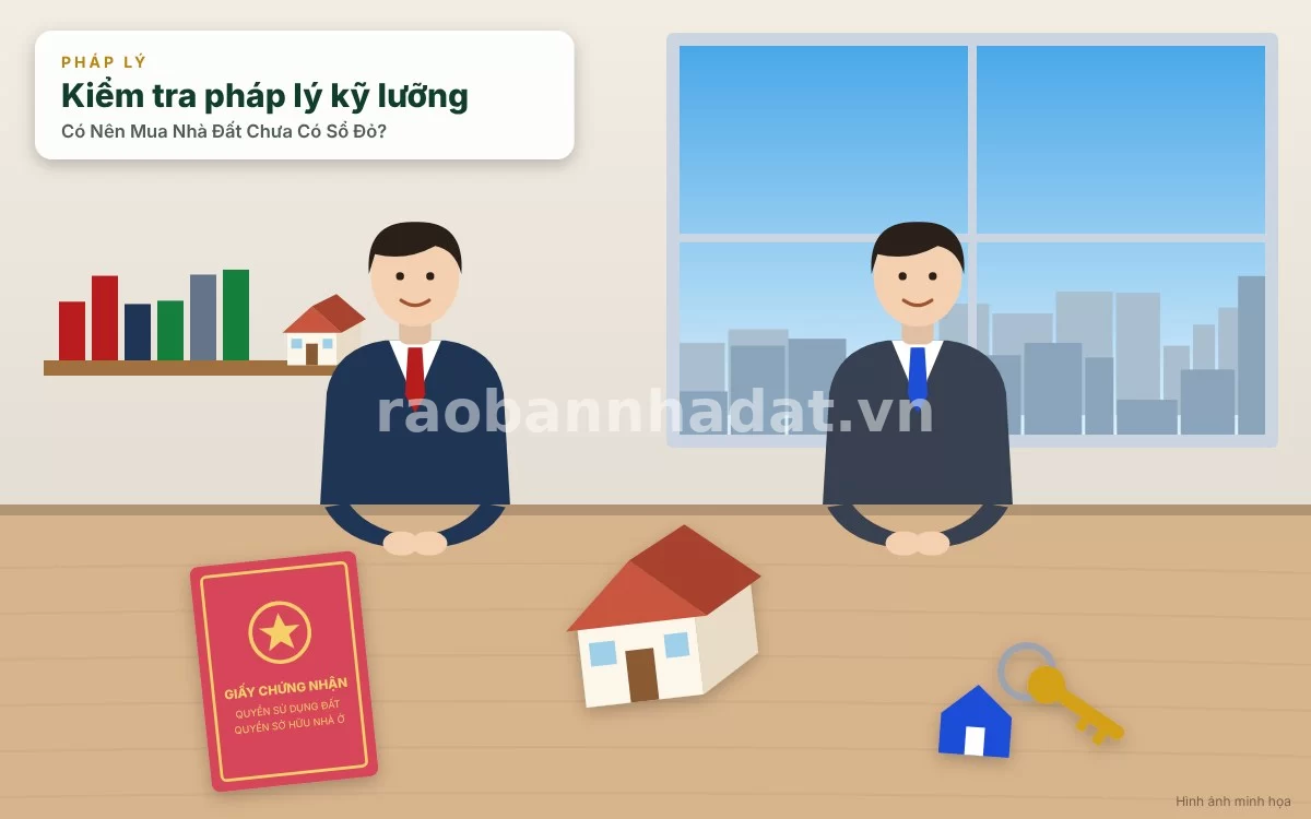 Có Nên Mua Nhà Đất Chưa Có Sổ Đỏ? Rủi Ro Pháp Lý Và Cẩm Nang Đầu Tư An Toàn