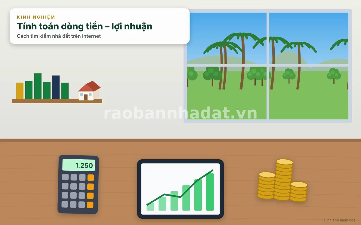 Cách tìm kiếm nhà đất phù hợp trên internet