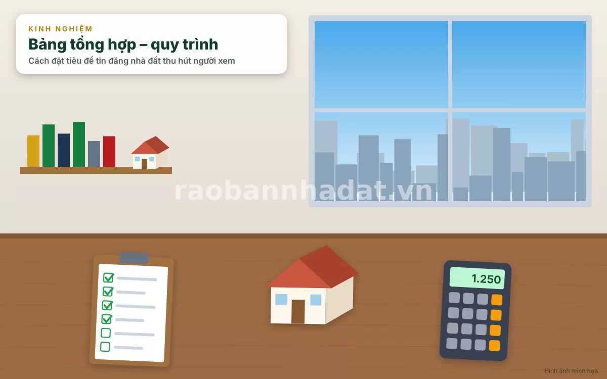 Cách đặt tiêu đề tin đăng nhà đất thu hút người xem: Nghệ thuật "chạm" đúng tâm lý khách hàng