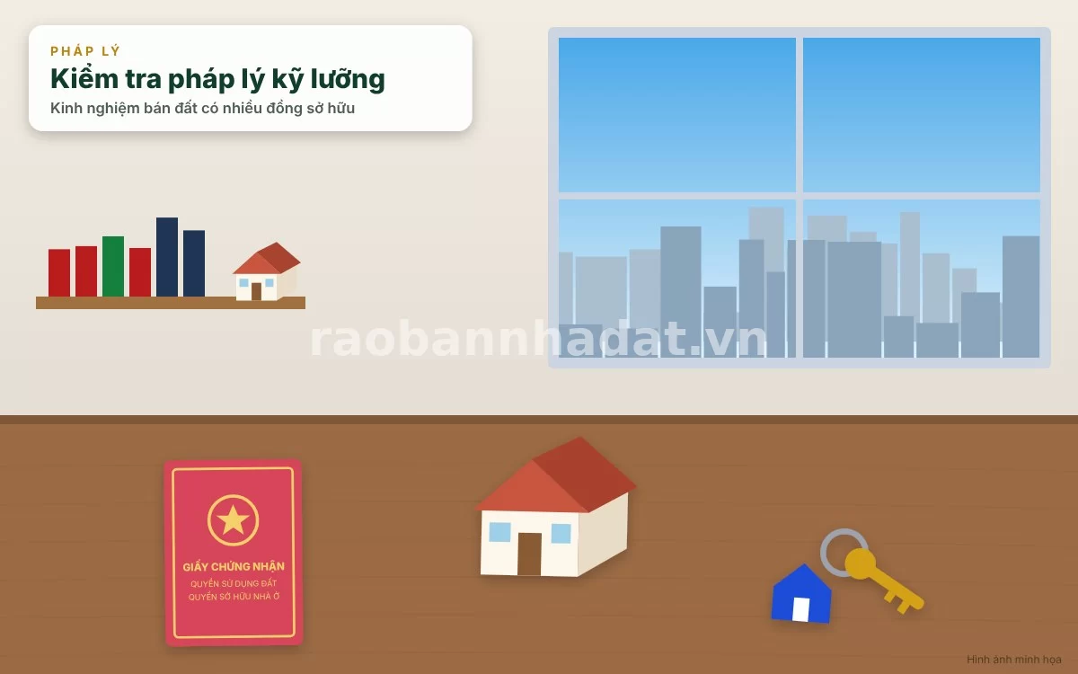 Kinh nghiệm bán đất có nhiều đồng sở hữu: Thủ tục pháp lý và cách xử lý hiệu quả
