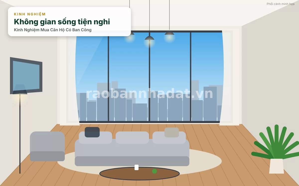 Kinh Nghiệm Mua Căn Hộ Có Ban Công: Cẩm Nang Vàng Chọn Không Gian Sống Đỉnh Cao