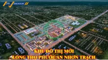 Bán nền đất mặt tiền đường Lê Hồng Phong LG53m thuộc dự án Hud Nhơn Trạch - DT 90m2 Full thổ cư.