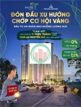 ĐẦU TƯ 0 RỦI RO với Tecco Elite Thái Nguyên - Chỉ từ 800tr có ngay căn 2PN - TẠO DÒNG TIỀN 12%/năm và CAM KẾT mua lại sau 2 năm = 100% giá vốn.
