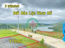 Bán đất gần tp Bảo Lộc giá rẻ 150m2 chỉ 500tr view hồ