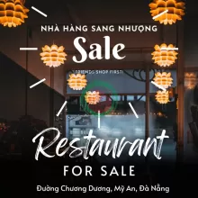 Chính chủ chuyển nhượng thương hiệu nhà hàng nổi tiếng tại Đà Nẵng, 0931243111