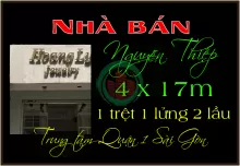 Nhà phố 4 x 17m 1 trệt 3 lầu Nguyễn Thiệp trung tâm tài chính Q1 TP.HCM