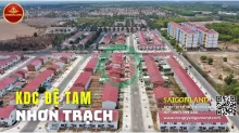 Saigonland Nhơn Trạch - Cần Bán gấp căn nhà 100m2 đường 30m khu dân cư Đệ Tam Nhơn Trạch đã hoàn công