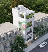 Nhỉnh 22 tỷ có ngay căn góc MP Quán Thánh Ba Đình, 40m2, 5 tầng