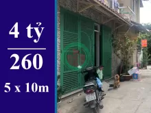 BÁN NHÀ HẺM ĐƯỜNG SỐ 10, TÂN QUY, QUẬN 7. DT: 5 X 10M, 1 LẦU, SHR, GIÁ 4 TỶ 260