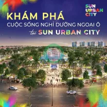 Nhận Bảng Giá Biệt Thự, Liền Kề Sun Urban City Hà Nam