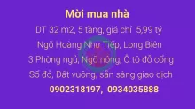 Giá rẻ đến bất ngờ! Ngôi nhà hoàn hảo 32m², 5 tầng, chỉ 5,99 tỷ