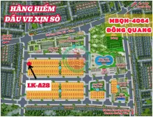 Bán lô đầu ve hàng hiếm tại MBQH 4064 xã Đông Quang, huyện Đông Sơn, Thanh Hóa