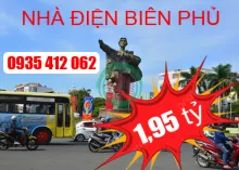 NHÀ KIỆT ĐIỆN BIÊN PHỦ 51M2 GIÁ 1TY95