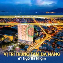 Booking căn hộ cao cấp 2PN Mia Center Point trung tâm Liên Chiểu Đà Nẵng, 600 triệu vốn ban đầu