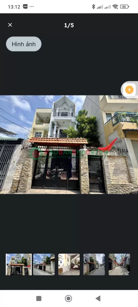 Bán Nhà 3 Tầng Có Sân Vườn Đường Bùi Quang Là, Phường 12, Quận Gò Vấp GIá Rẻ