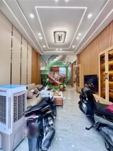 Bán Nhà 3 tầng mới đẹp, full nội thất, khu đồng bộ chỉ còn một căn, cách mặt tiền đường Hà Huy Giáp 20m,phường THẠNH LỘC Q12,dt:60m2 (4mx15m) 5,6tỷ.