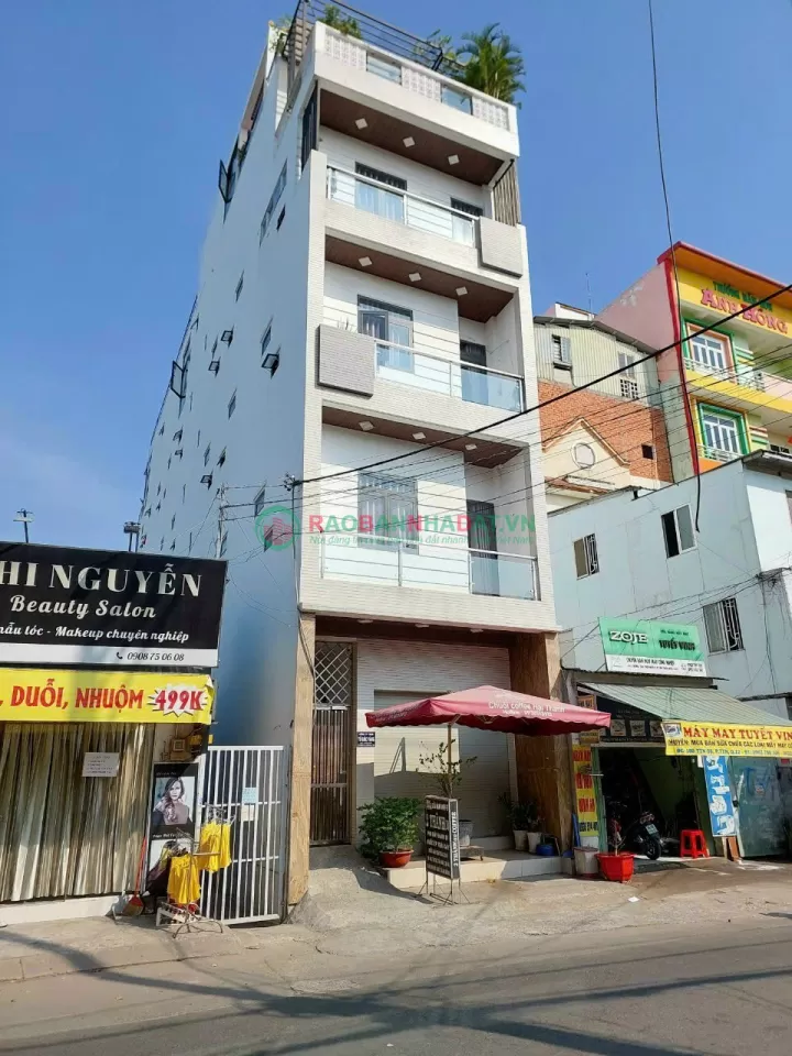 Bán Tòa ngôi nhà CHDV 30P đường Phan Văn Hớn Q12 (5.3x33m) 6 tầng