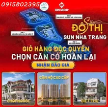 CĂN HỘ CAO CẤP SUN NHA TRANG SẮP SỬA MỞ BÁN