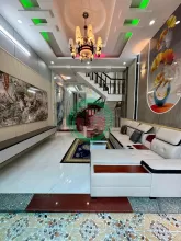 NHÀ 3 TẦNG THIẾT KẾ HIỆN ĐẠI- 52M2- 5.45 TỶ LÂM THỊ HỐ TRUNG MỸ TÂY Q12