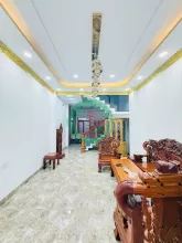 Nhà xinh Tô Ngọc Vân, Q12: 58m2, 3 tầng, 4PN, sổ hồng trao tay, giá hời chỉ 5.6 tỷ! An cư lạc nghiệp ngay trung tâm Sài Gòn. LH: 0918377255