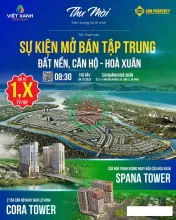 SỰ KIỆN MỞ BÁN TẬP TRUNG – ĐẤT NỀN & CĂN HỘ HÒA XUÂN