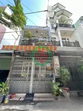 Bán nhà mặt phố Lê Văn Quới, Bình Tân. DT 4x12m, 2 tầng, 2PN. Sổ hồng, giá 4.6 tỷ. LH: 0909898125