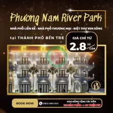 Bán Nhà Phố Liền Kề - Nhà Phố Thương Mại - Biệt Thự Ven Sông Tại Sơn Đông Thành Phố Bến Tre