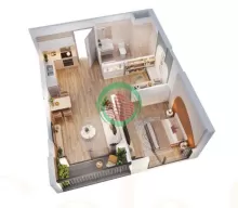 [CĂN CHUYỂN NHƯỢNG RẺ NHẤT] #3.XTỶ Sở hữu ngay căn 1N 43m2 tại dự án The Solar park